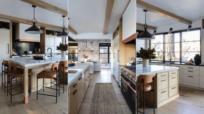 These homeowners didn't want 'just another white kitchen' – so the designer gave them the most interesting and elegant neutral space