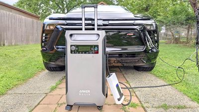 I tried charging an EV with a portable power station — and the results surprised me