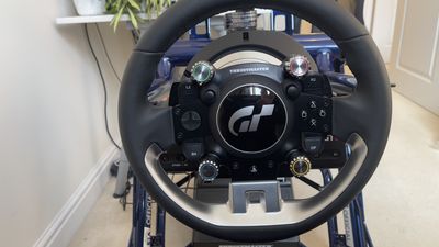 Thrustmaster T-GT II force feedback wheel review: as good as belt-driven force feedback gets