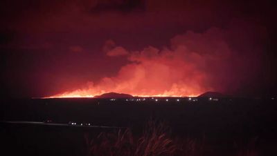 Toxic gas cloud passes over the UK after huge Icelandic volcano eruption