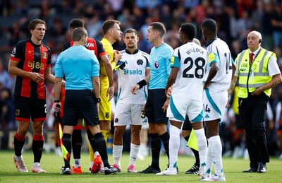 Bournemouth denied dramatic Newcastle win as VAR rules out stoppage-time goal