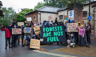 Police acting as ‘private security’ for Drax power station, say climate activists