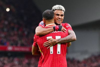 Luis Diaz and Mohamed Salah on target as Arne Slot’s Liverpool topple Brentford