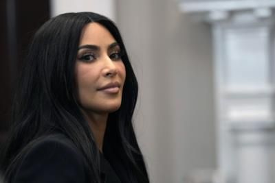 Kim Kardashian Embraces 'Lunatic Soccer Mom' Role At Real Madrid Match