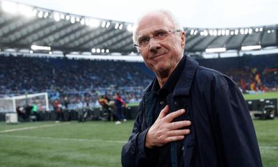 Sven-Göran Eriksson, England’s first overseas manager, dies aged 76