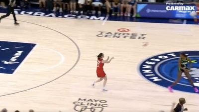 Caitlin Clark Casually Threw One of the Coolest Passes of the WNBA Season vs. Lynx