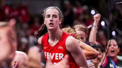 Awesome Photo of Caitlin Clark, Fans Taking in Maya Moore Ceremony Was Pure Art