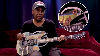 “The eyeballs? Those are mine. You may have them, available upon request”: Vernon Reid gives us the closest look yet at his forthcoming Reverend signature model – and it’s got googly eyes