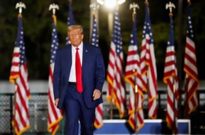 Former President Trump Honors Fallen Service Members At Arlington