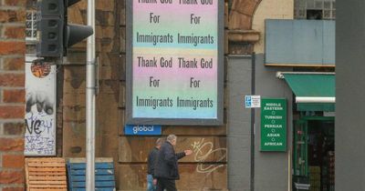 ‘Thank God for Immigrants’ posters pop up across Glasgow