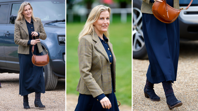 Duchess Sophie's suede ankle boots are the shoe style we need for transitional seasons