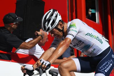 Antonio Tiberi out of Vuelta a España after 'heat stroke' during stage 9