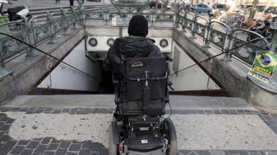 Most of Paris metro inaccessible to disabled users, transport chief admits ahead of Paralympics