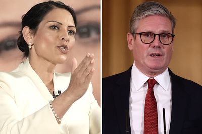 UK politics live: Priti Patel says four-day week would have ‘devastating impact’ as smoking ban faces backlash