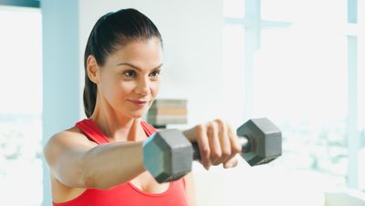 This five-move workout will help you build strength all over—and all you need is a dumbbell