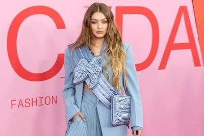 Gigi Hadid Spotted At Taylor Swift's Star-Studded Pool Party.