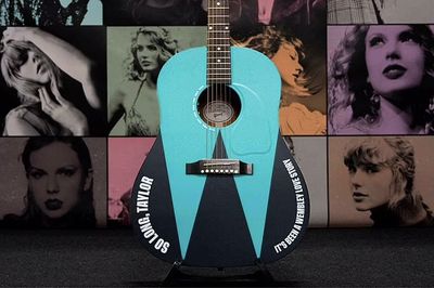 "So long... it was enchanting": Wembley Stadium gifts Taylor Swift a personalised acoustic guitar in honour of her record-breaking run