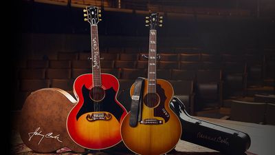 “That guitar is part of Dad. I never even thought that of the idea that there might be a companion guitar to his”: Gibson salutes two American musical greats with the Custom Shop Rosanne Cash J-185 and Johnny Cash SJ-200 acoustics