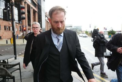 Man charged with felling Sycamore Gap tree pictured for first time as he arrives at court