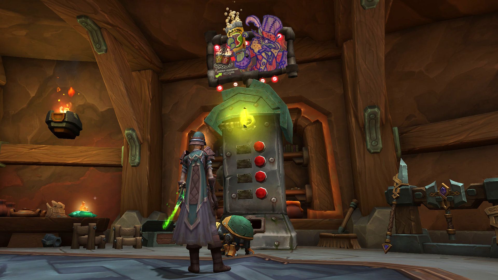 How to open the Kaja Cola machine in WoW The War…