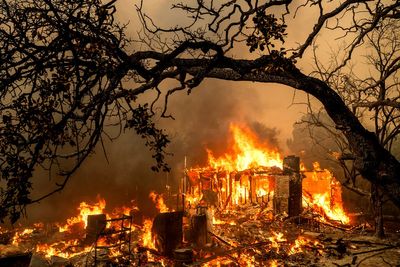 Man accused of starting destructive California wildfire by throwing firework out car window