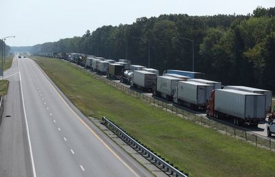 1 killed in interstate crash involving truck carrying 'potentially explosive' military devices