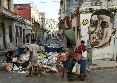 Trash Overwhelms Havana As Garbage Trucks Lack Parts, Fuel