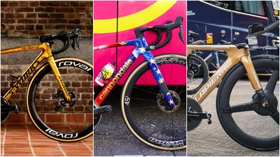 Trophies on wheels: a look at the uniquely painted bikes gifted to the 2024 Olympic champions