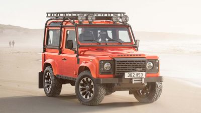 Land Rover Brought Back the Legendary Defender V8