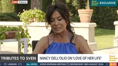 Nancy Dell'Olio breaks down in tears recalling last conversation with ex Sven-Goran Eriksson before his death