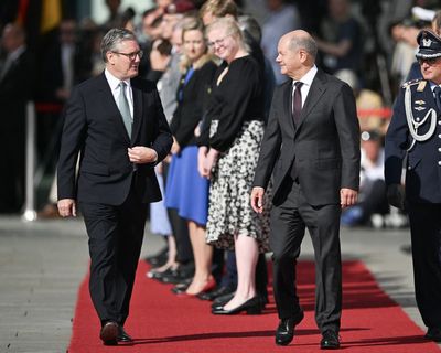 Watch: Starmer and Scholz hold joint press conference in Berlin after discussing new pact