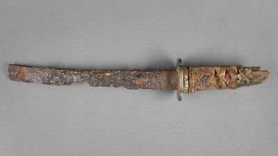 Mysterious highly-decorated Japanese sword discovered in Berlin cellar destroyed during WWII