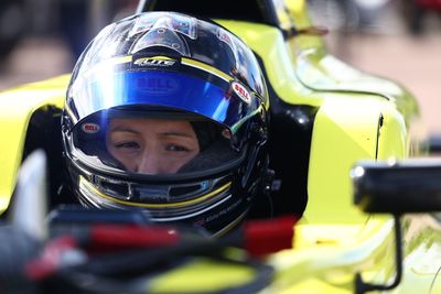 The female rising star vying for an F1 Academy shot