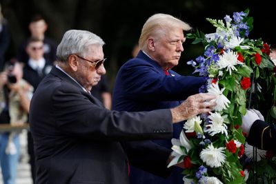 Trump staffers reported over altercation at Arlington cemetery during photo op