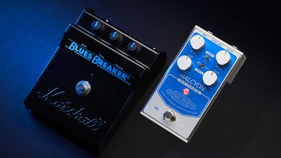 “A new and unique take on the classic Bluesbreaker tone”: Origin Effects’ Halcyon Blue recreates John Mayer’s favorite Marshall drive pedal – but it’s much more than just a clone