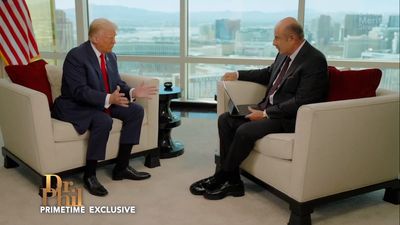 Trump’s supposedly big Dr Phil interview was just a deluded rally with a one-person audience