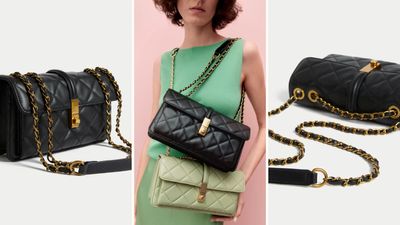 This £39.50 M&S crossbody reminds us so much of Chanel's iconic quilted shoulder bag