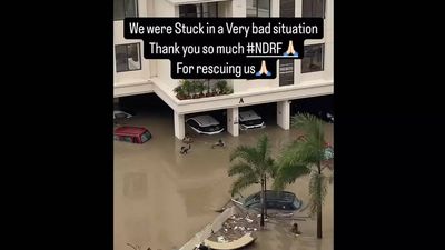 India's star spinner rescued by NDRF from flood-hit Vadodara as heavy rains lash Gujarat