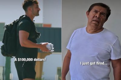 'Give Me Job, I Am Strong': The Internet Is Crying As A Struggling Man Is Given $100K And A Full-time Job After His Act Of Kindness