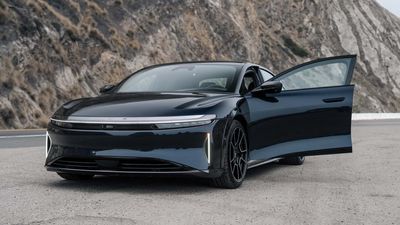 Armored Lucid Air Sapphire Can Stop A Magnum Round While Driving At 200 MPH