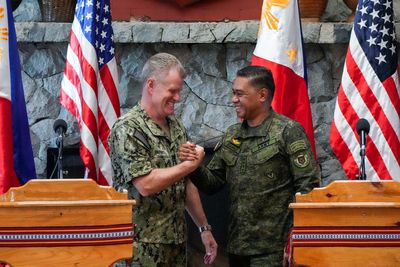 US forces ready with a 'range of options' to deal with South China Sea aggression, US admiral says