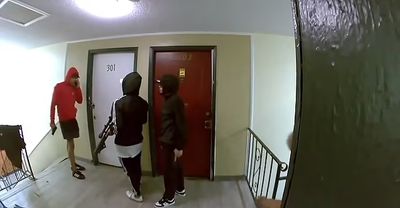 Footage surfaces of alleged Tren de Aragua members wielding rifles in Colorado building as task force seeks to take gang down