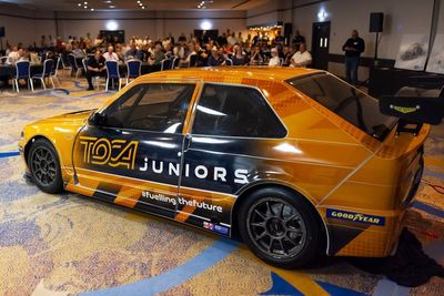 The bespoke car created for the UK’s newest junior category