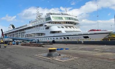 Round-the-world cruise delay keeps passengers in Belfast for three months