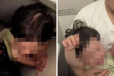 Strangers Punish Toddler For Crying Mid-Flight By Locking Her In Plane Toilet