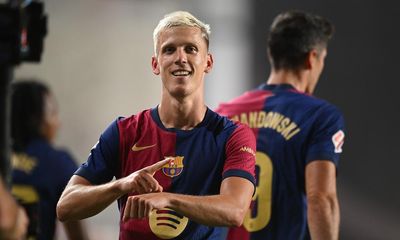 Dani Olmo time: the end of a 16-year odyssey to score for Barcelona