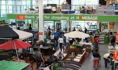 Sainsbury’s to buy 10 Homebase stores and convert them into big supermarkets