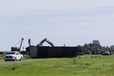 Strong Winds Cause Train Derailment In North Dakota