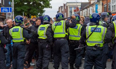 Woman, 52, and daughter admit part in far-right disorder in Middlesbrough