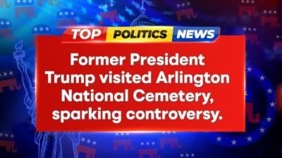 Controversy Erupts Over Photos Taken At Arlington National Cemetery